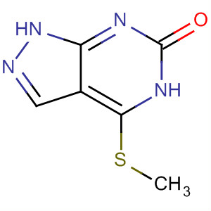 6H-Pyrazolo[3,4-d]pyrimidin-6-one, 1,5-dihydro-4-(methylthio)-