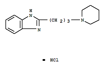 2-(3-piperidin-1-ylpropyl)-1H-benzimidazole hydrochloride
