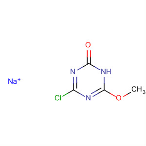 1,3,5-Triazin-2(1H)-one, 4-chloro-6-methoxy-, sodium salt