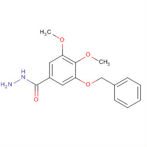 Benzoic acid, 3,4-dimethoxy-5-(phenylmethoxy)-, hydrazide