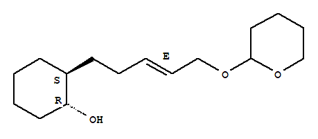(1S,2R)-2-[(3E)-5-(tetrahydro-2H-pyran-2-yloxy)pent-3-en-1-yl]cyclohexanol