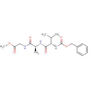 Glycine, N-[N-[N-[(phenylmethoxy)carbonyl]-L-valyl]-L-alanyl]-, methylester