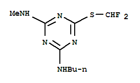 N-butyl-6-[(difluoromethyl)sulfanyl]-N'-methyl-1,3,5-triazine-2,4-diamine