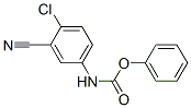 4-Chloro-3-cyanophenylcarbamic acid phenyl ester