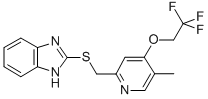 2-[5-METHYL-4-((2,2,2-TRIFLUORETHOXY)-2-PYRIDINYL)-METHYLTHIO]-BENZIMIDAZOLE