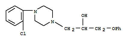 4-(2-Chlorophenyl)-α-(phenoxymethyl)-1-piperazineethanol
