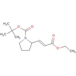 1-Pyrrolidinecarboxylic acid, 2-[(1E)-3-ethoxy-3-oxo-1-propenyl]-,1,1-dimethylethyl ester, (2S)-