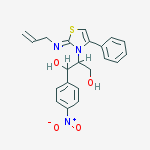 1-(4-nitrophenyl)-2-(4-phenyl-2-prop-2-enylimino-1,3-thiazol-3-yl)propane-1,3-diol