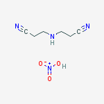 3-(2-cyanoethylamino)propanenitrile; dihydroxy-oxo-ammonium