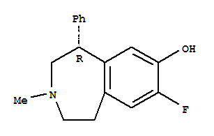 (5R)-2,3,4,5-Tetrahydro-8-fluoro-3-methyl-5α-phenyl-1H-3-benzazepin-7-ol