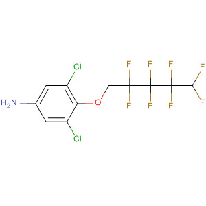 Benzenamine, 3,5-dichloro-4-[(2,2,3,3,4,4,5,5-octafluoropentyl)oxy]-