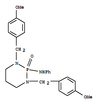 1,3-bis(4-methoxybenzyl)-N-phenyl-1,3,2-diazaphosphinan-2-amine 2-oxide