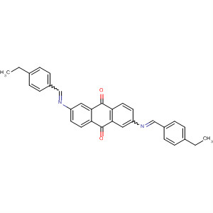 9,10-Anthracenedione, 2,6-bis[[(4-ethylphenyl)methylene]amino]-