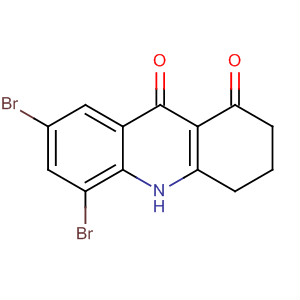 1,9(2H,10H)-Acridinedione, 5,7-dibromo-3,4-dihydro-
