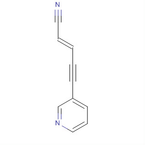 2-Penten-4-ynenitrile, 5-(3-pyridinyl)-, (E)-