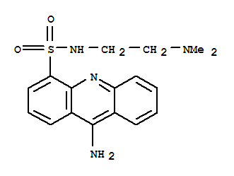 4-acridinesulfonamide, 9-amino-N-[2-(dimethylamino)ethyl]-
