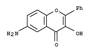 4H-1-Benzopyran-4-one,6-amino-3-hydroxy-2-phenyl-