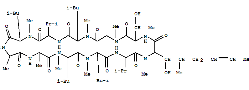 CyclosporinA, 5-L-valine-7-L-threonine-