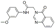 N-(3-methoxyphenyl)-2-(4-oxoquinazolin-3-yl)acetamide