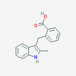2-[(2-methyl-1h-indol-3-yl)methyl]benzoic Acid