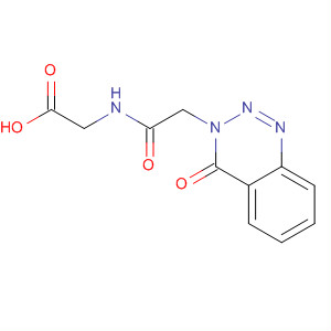 Glycine, N-[(4-oxo-1,2,3-benzotriazin-3(4H)-yl)acetyl]-