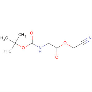 Glycine, N-[(1,1-dimethylethoxy)carbonyl]-, cyanomethyl ester