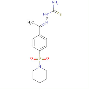 Hydrazinecarbothioamide,2-[1-[4-(1-piperidinylsulfonyl)phenyl]ethylidene]-