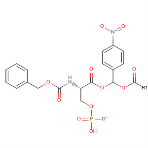 L-Serine, N-[(phenylmethoxy)carbonyl]-, (4-nitrophenyl)methyl ester,hydrogen phosphonate (ester), monosodium salt
