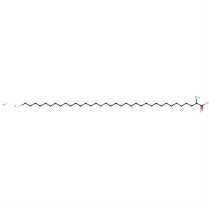 Heptatriacontanoic acid, 2-methyl-, sodium salt