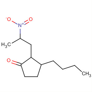 Cyclopentanone, 3-butyl-2-(2-nitropropyl)-
