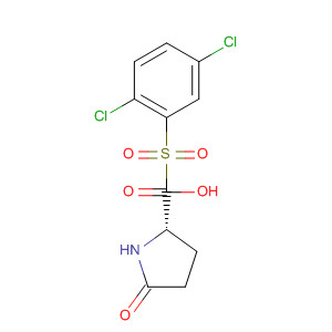 L-Proline, 1-[(2,5-dichlorophenyl)sulfonyl]-5-oxo-