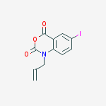 6-iodo-1-prop-2-enyl-3,1-benzoxazine-2,4-dione