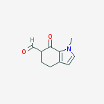 1H-Indole-6-carboxaldehyde, 4,5,6,7-tetrahydro-1-methyl-7-oxo-