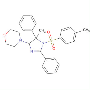 1H-Imidazole,4,5-dihydro-5-methyl-1-[(4-methylphenyl)sulfonyl]-4-(4-morpholinyl)-2,5-diphenyl-