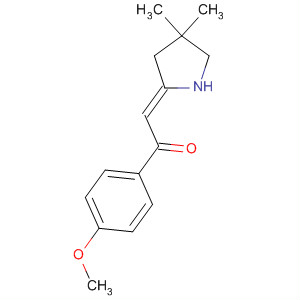 Ethanone, 2-(4,4-dimethyl-2-pyrrolidinylidene)-1-(4-methoxyphenyl)-,(Z)-