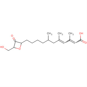 2,4-Undecadienoic acid,11-[3-(hydroxymethyl)-4-oxo-2-oxetanyl]-3,5,7-trimethyl-