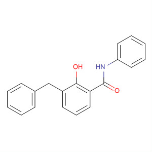 Benzamide, 2-hydroxy-N-phenyl-3-(phenylmethyl)-