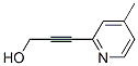 2-Propyn-1-ol,3-(4-methyl-2-pyridinyl)-