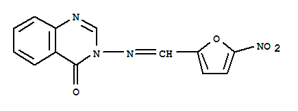 3-{[(5-nitrofuran-2-yl)methylidene]amino}quinazolin-4(3H)-one