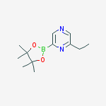 2-ethyl-6-(4,4,5,5-tetramethyl-1,3,2-dioxaborolan-2-yl)pyrazine