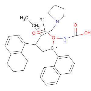 Carbamic acid, [1-(1-naphthalenyl)ethyl]-,2-(1-pyrrolidinylmethyl)-1-(5,6,7,8-tetrahydro-1-naphthalenyl)butyl ester