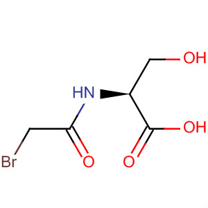 L-Serine, N-(bromoacetyl)-