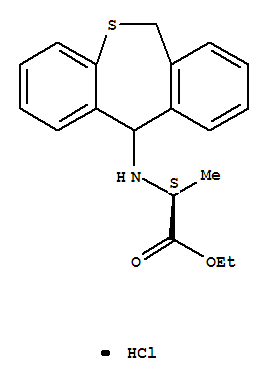ethyl N-(6,11-dihydrodibenzo[b,e]thiepin-11-yl)-L-alaninate hydrochloride