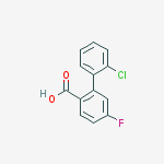 2-(2-chlorophenyl)-4-fluorobenzoic Acid