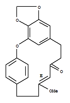 14H-6,9-Etheno-4,17-metheno-1,3-dioxolo[4,5-c]oxacycloheptadecin-14-one,10,11,15,16-tetrahydro-12-methoxy-, (E)-