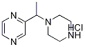 2-(1-(piperazin-1-yl)ethyl)pyrazine hydrochloride, 98+% C10H17ClN4, MW: 228.72