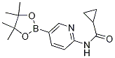 N-(5-(4,4,5,5-TETRAMETHYL-1,3,2-DIOXABOROLAN-2-YL)PYRIDIN-2-YL)CYCLOPROPANECARBOXAMIDE