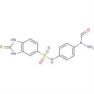 1H-Benzimidazole-5-sulfonamide,N-[4-(2-formylhydrazino)phenyl]-2,3-dihydro-2-thioxo-
