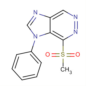 1H-Imidazo[4,5-d]pyridazine, 7-(methylsulfonyl)-1-phenyl-