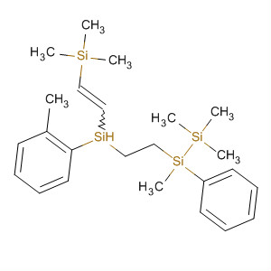 Disilane,1,1,1,2-tetramethyl-2-[2-[methylphenyl[2-(trimethylsilyl)ethenyl]silyl]ethyl]-2-phenyl-, (E)-